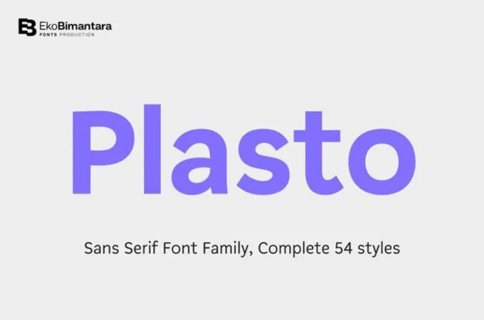 Plasto Font