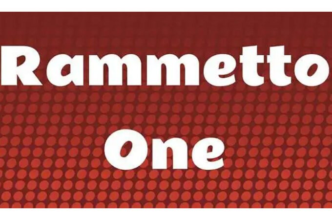 Rammetto One Font