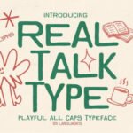 Real Talk Type Font