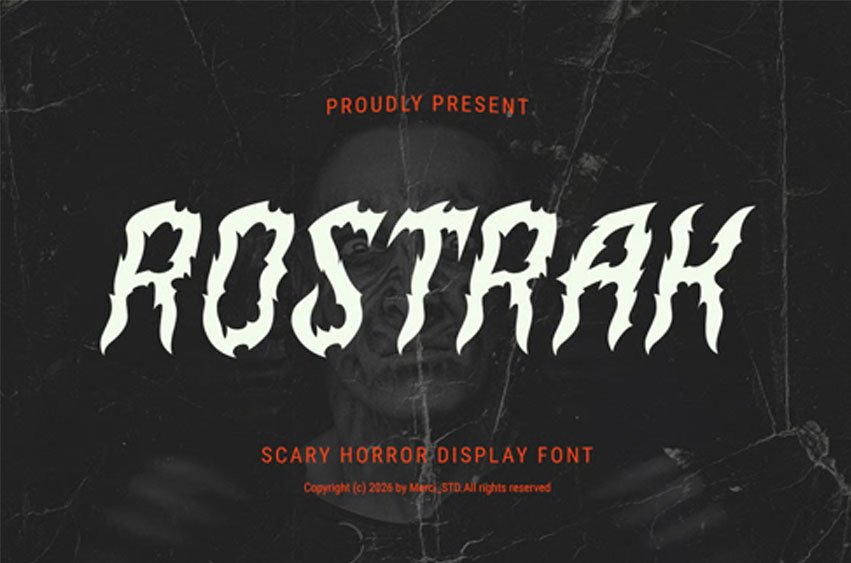 Rostrak Font
