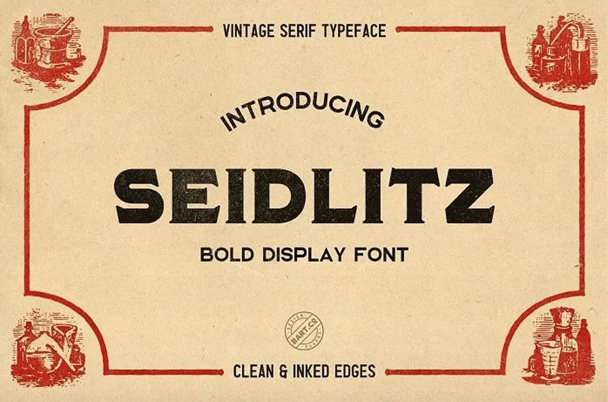 Seidlitz Typeface Font