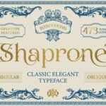 Shaprone Font