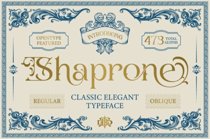 Shaprone Font