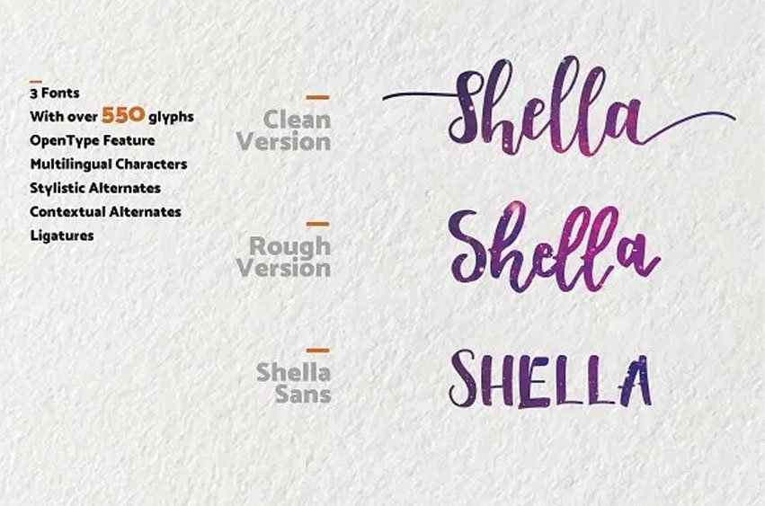 Shella Clean Font