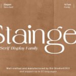 Stainger Font