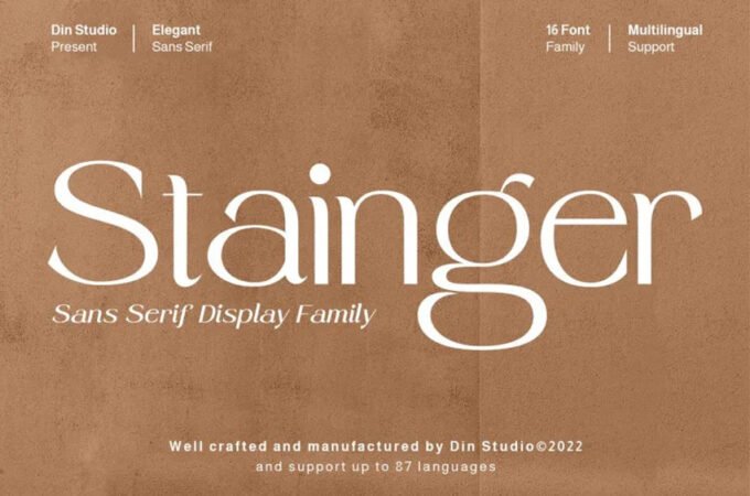 Stainger Font