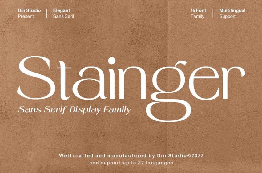 Stainger Font