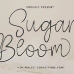 Sugar Bloom Font