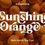 Sunshine Orange Font