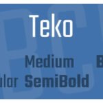 Teko Font