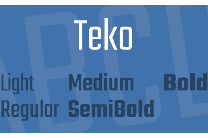 Teko Font