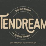 Tendream Font
