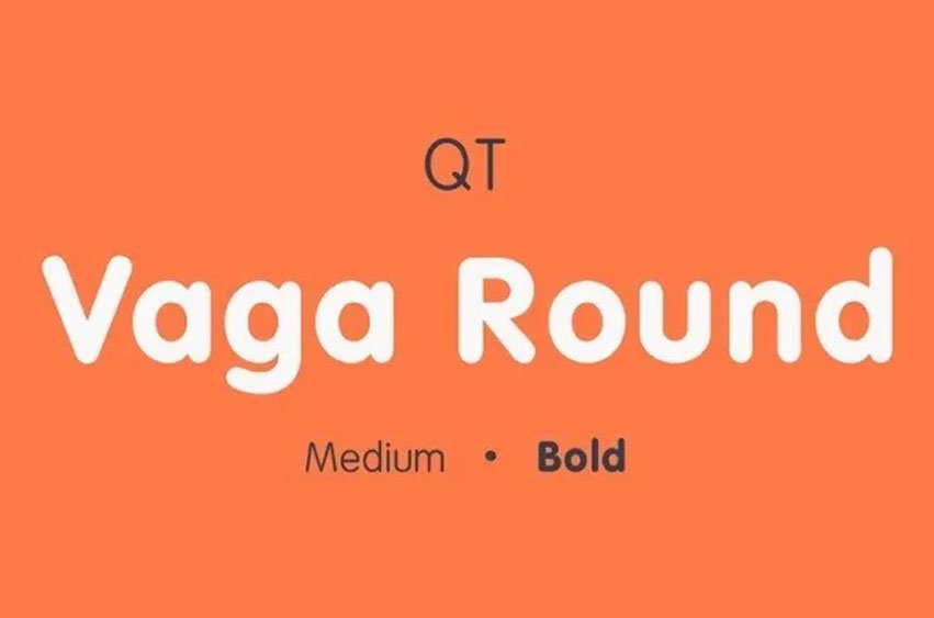Vaga Round Font