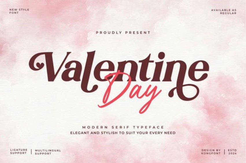 Valentine Day Font