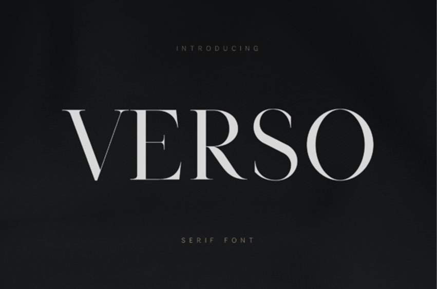Verso Font