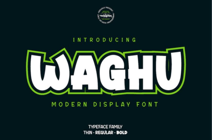 Waghu Font