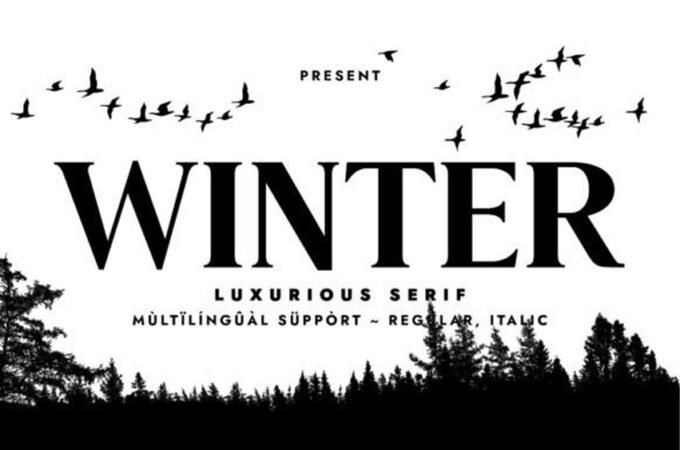Winter Font