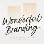 Wonderful Branding Font