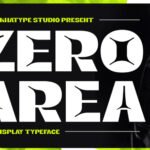 Zero Area Font