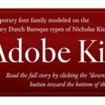 Adobe Kis Font
