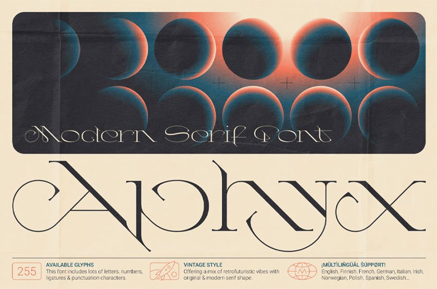 Aphyx Font