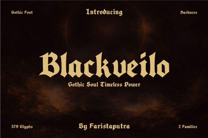Blackveilo Font