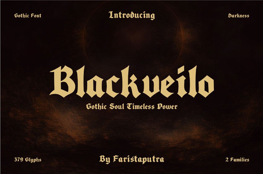 Blackveilo Font