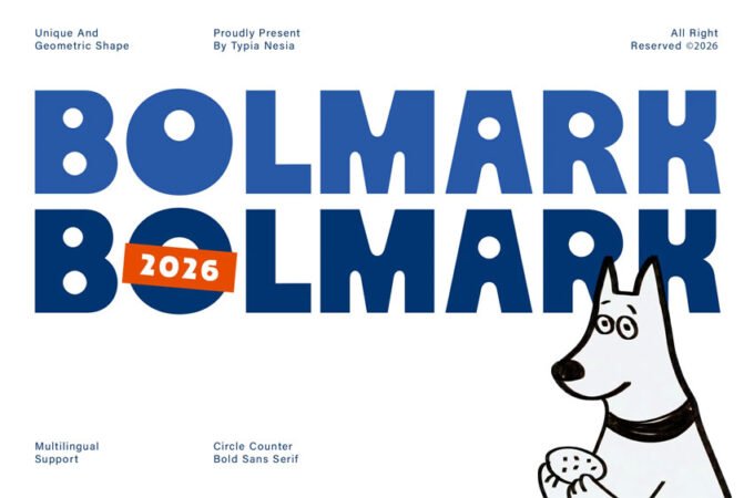Bolmark Font