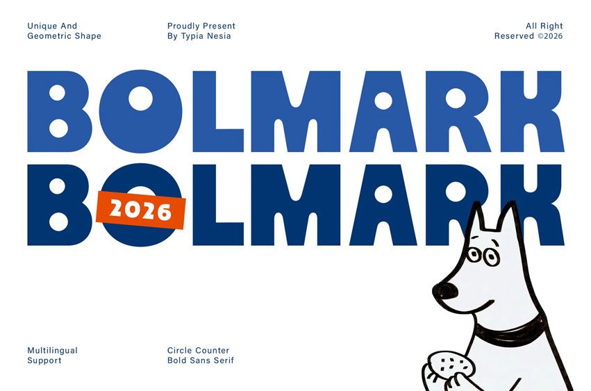 Bolmark Font