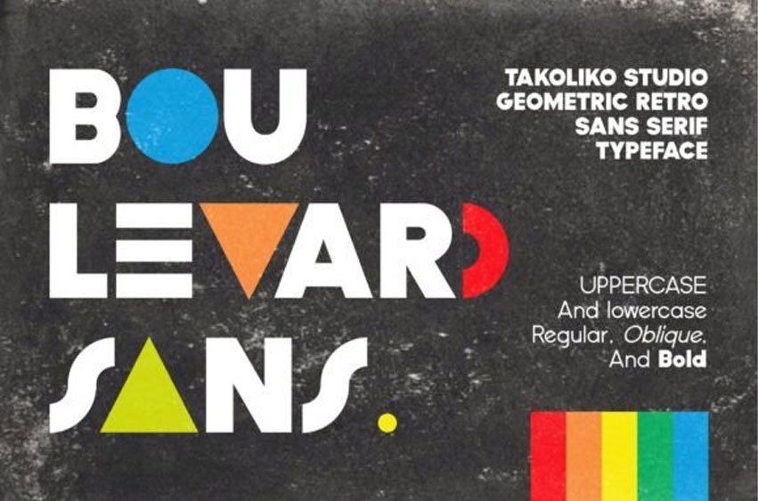 Boulevard Sans Font
