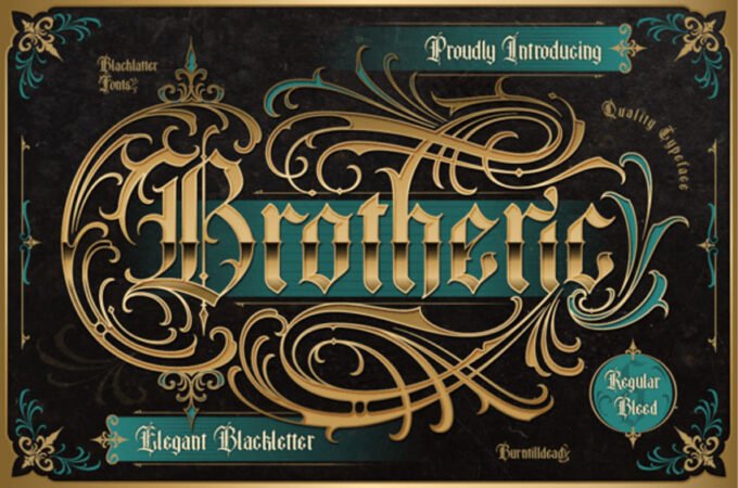 Brotheric Font