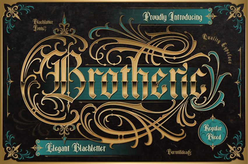 Brotheric Font