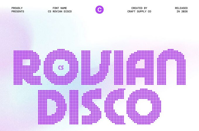 CS Rovian Disco Font