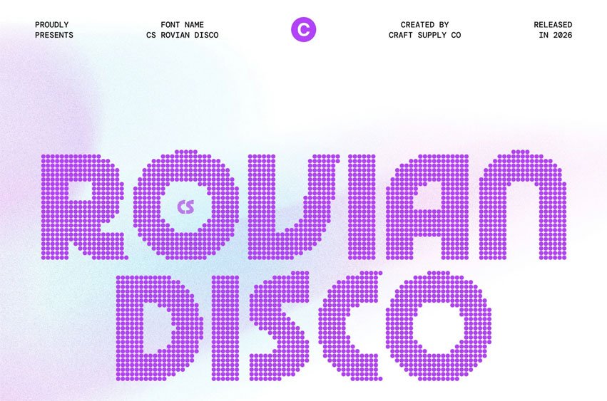 CS Rovian Disco Font
