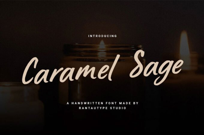 Caramel Sage Font