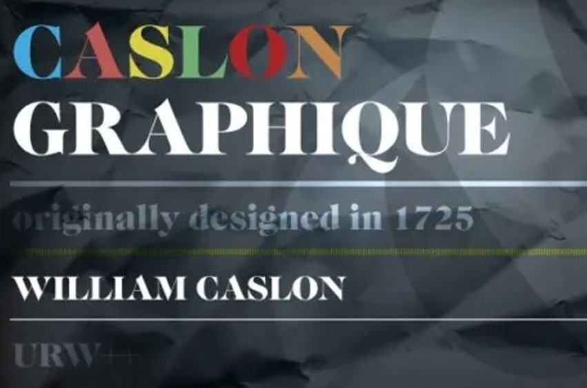 Caslon Graphique Font