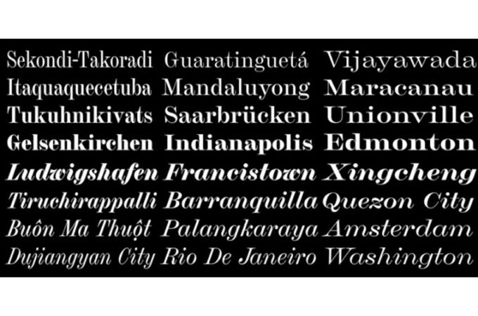 Chapman Font