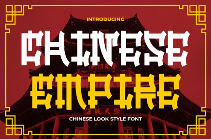 Chinese Empire Font