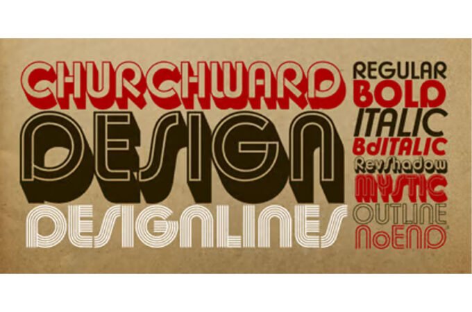 Churchward Design Font