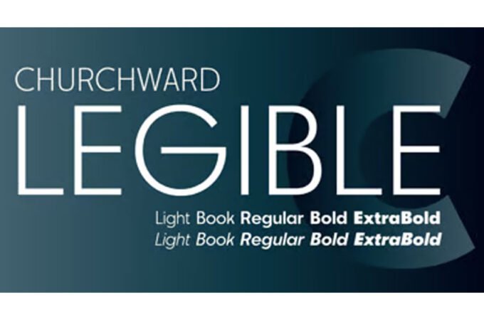 Churchward Legible Font