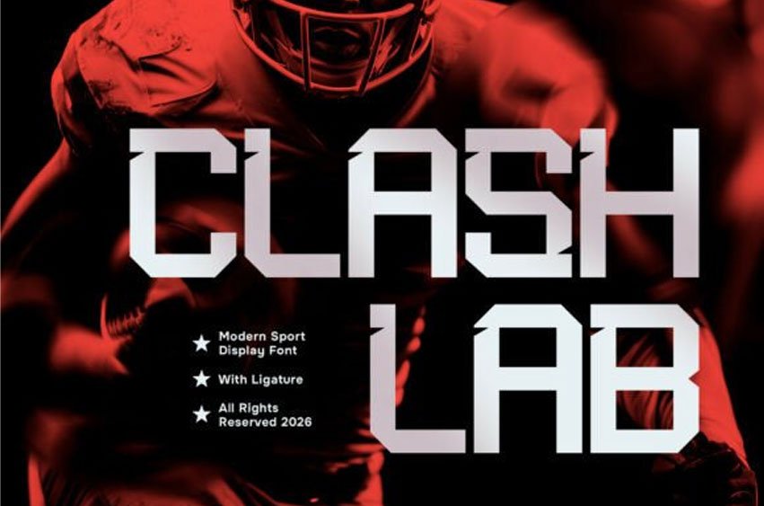 Clashlab Font