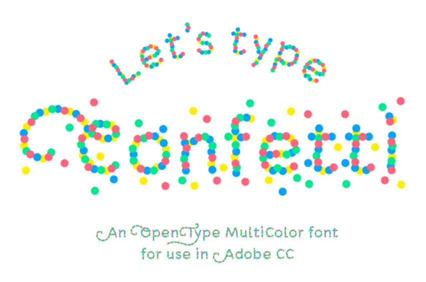Confetti Font