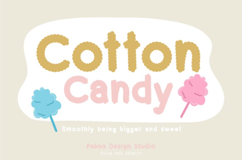 Cotton Candy Font