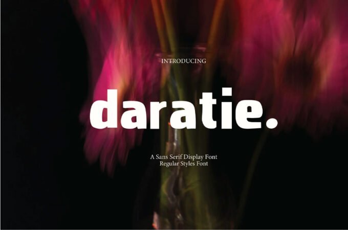Daratie Font