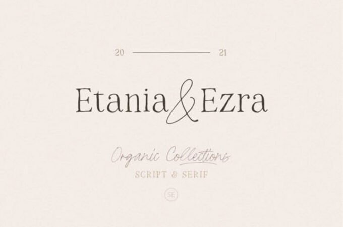 Etania & Ezra Font
