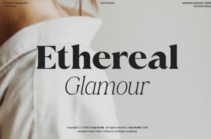 Ethereal Glamor Font