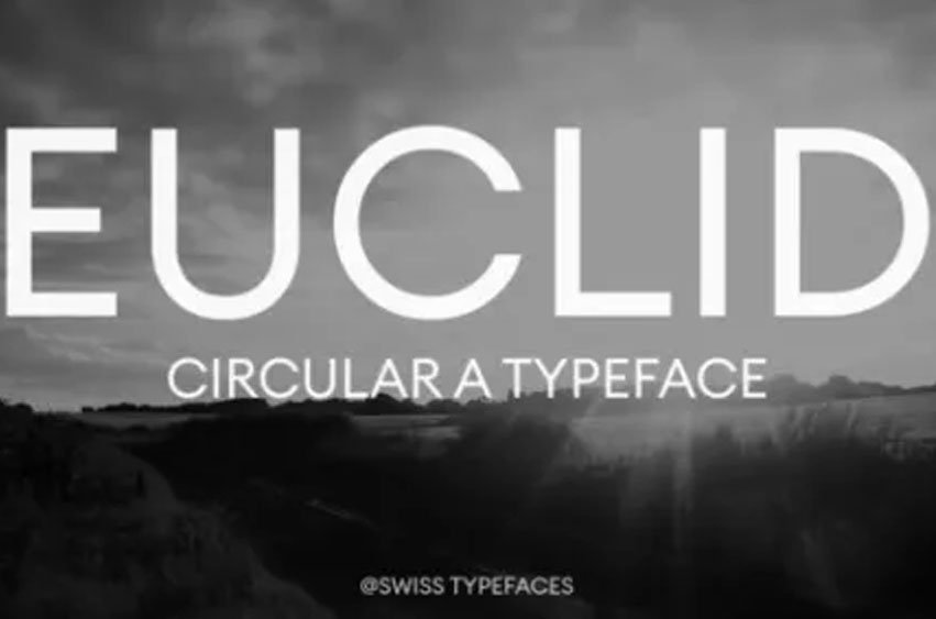 Euclid Font