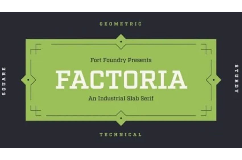 Factoria Font