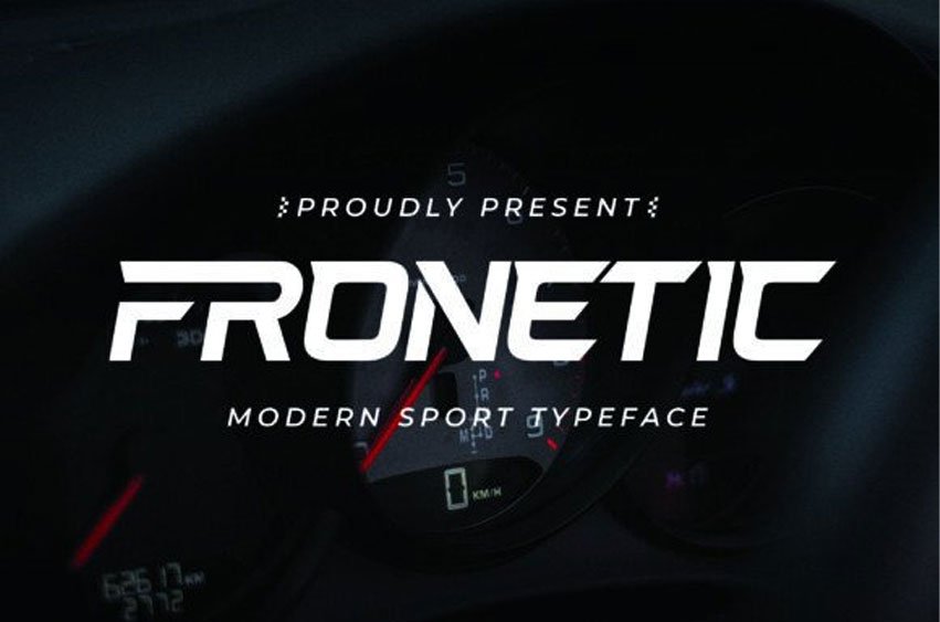 Fronetic Font