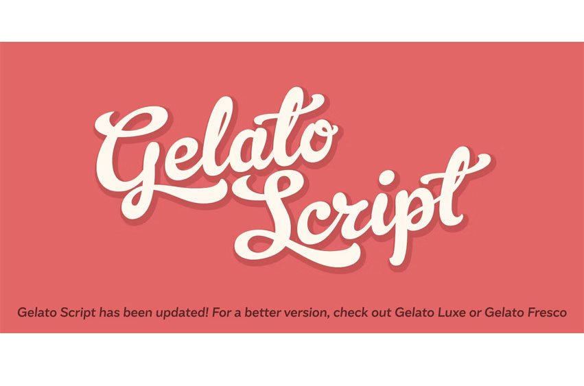 Gelato Script Font
